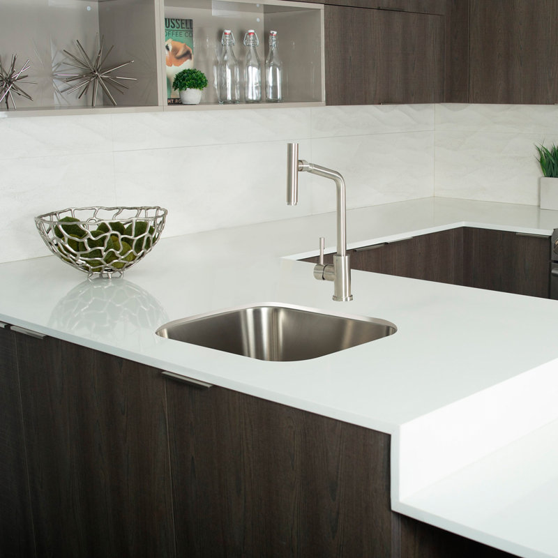 23.42'' L Single Bowl Stainless Steel Kitchen Sink