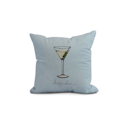 Palm Beach Reversible Throw Pillow