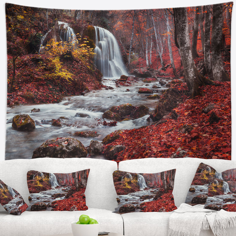 Landscape Polyester Tapestry, 32" H x 39" W