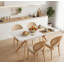 Plateau de table en bois aggloméré de style minimaliste moderne-1569592480
