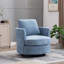 Fauteuil demi-tonneau pivotant en chenille avec rotation à 360 °-251045225