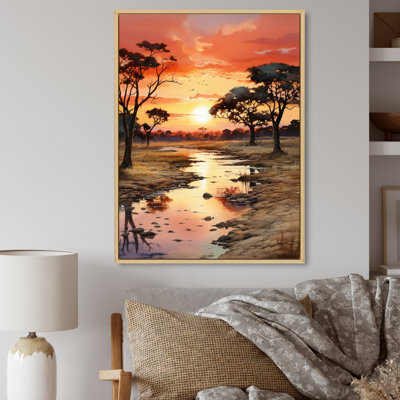 Alsey, coucher de soleil africain Oasis II