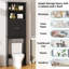 Rangement autoportant au-dessus de la toilette 74,8 po Eftimie-1595817419