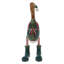Novica Handmade Santas Helper Duck Bamboo Root And Teak Wood Figurine