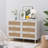 Drawers Rattan Storage Cabinet Rattan Drawer,For Bedroom,Living Room-2099152772