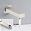 Système de douche de pluie 10 "en nickel brossé de luxe - Robinet de douche mural