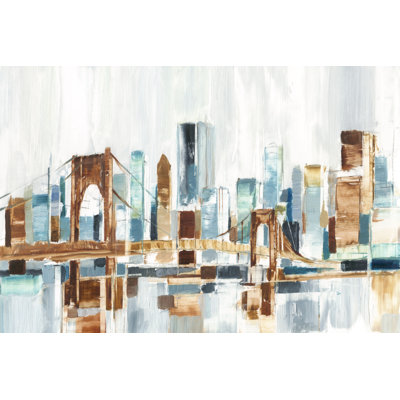" City Colors III " by Ethan Harper Painting Print