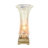 Glass Silver Uplight with Gold Base Set