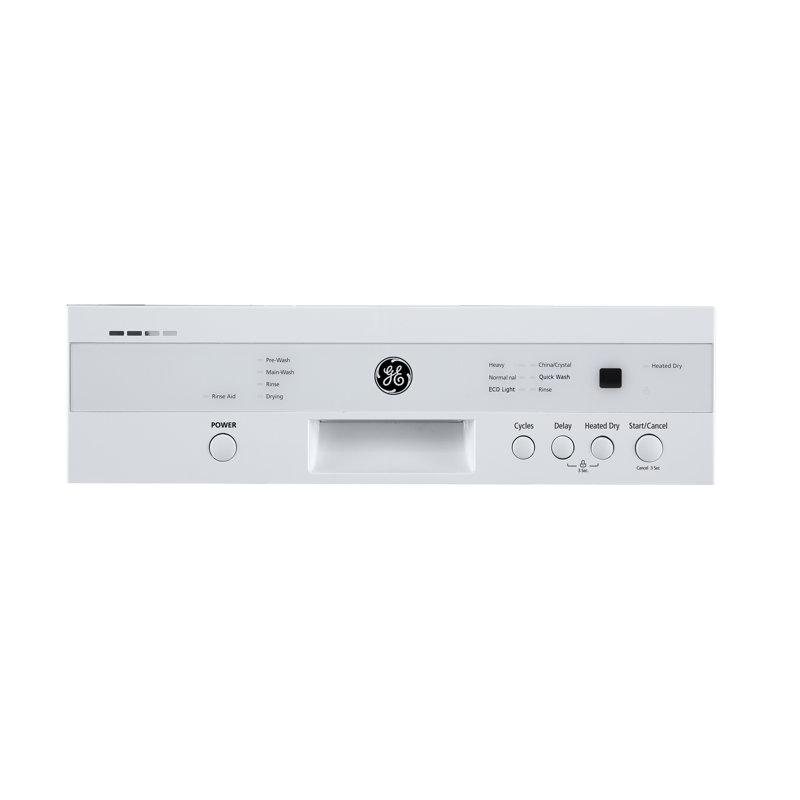 Lave-vaisselle intégré 18 po 52 dBA intégré, Blanc