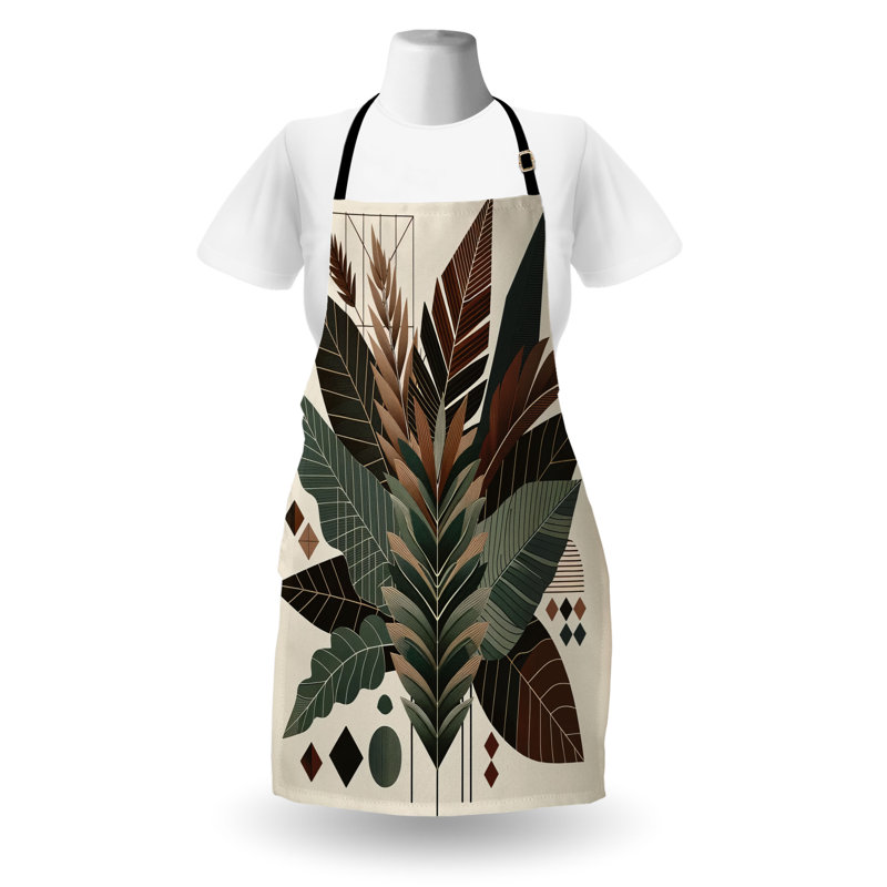 No Pattern Bib Apron