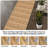 Modern Braided Runner Rug 2x6 Washable Runner Rug for Hallway Non Slip Natural Entryway Runners Soft Indoor Farmhouse Rug Low Pile Kitchen Rug Runner Rustic Laundry Bedside Runner Rug-692330587
