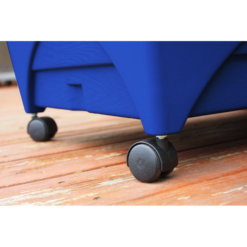 Lit surélevé Warlick City Picker, Bleu de cobalt