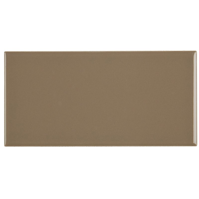 Berkeley 4" x 8" Ceramic Subway Tile, Elemental Tan