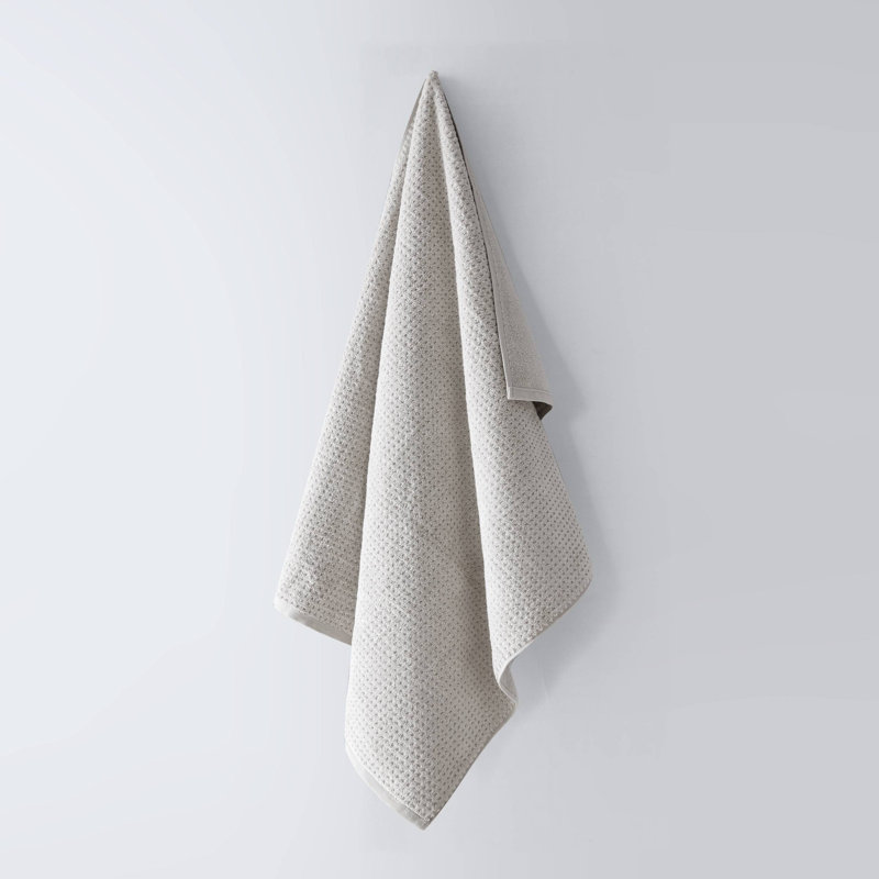 Ensemble de serviettes 100% coton Tommy Bahama, Gris, Paquet de 2 - Drap de bain