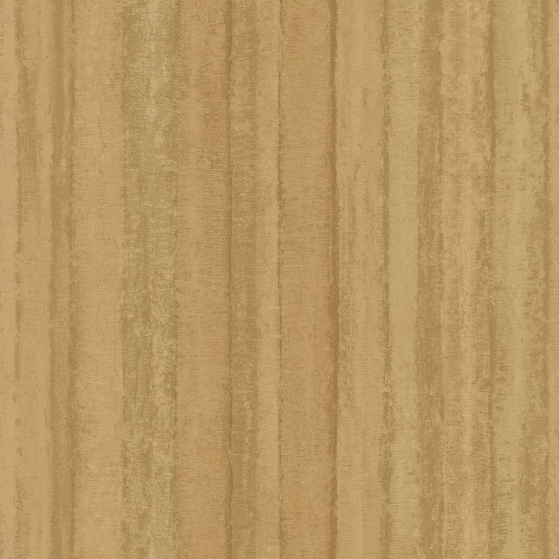 Adelphia Pearlescent Nomed Stripe Wallpaper Roll 10m x 53cm, Ochre
