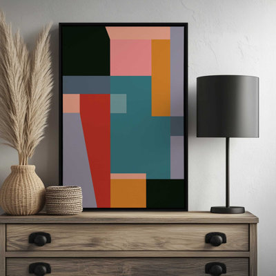 Geometric Abstract 252 By Gaite Art Print