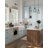 Deervalley 33" L X 20" W White Farmhouse Kitchen Sink, Fireclay Apron Front Farm Sink With Sink Grid & Basket Strainer