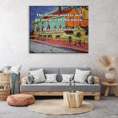 Astoria Grand Gallery Wrapped Canvas By Ronak Naneriya: "Coward people run far away from taking respo