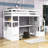 Kids Loft Bed with Drawers-1867887327-1867887324