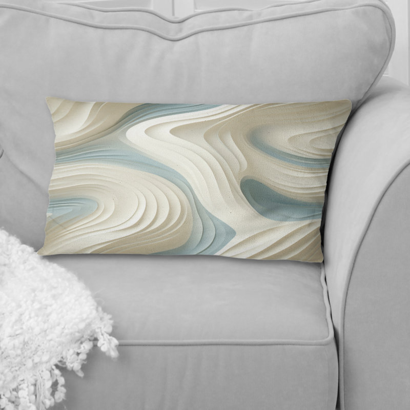 Abstract Throw Pillow
