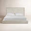 Avaline Kendall Upholstered Panel Headboard Design Bed-1121231496-1121231499