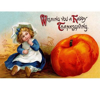 « vous souhaitant une joyeuse journée de thanksgiving »