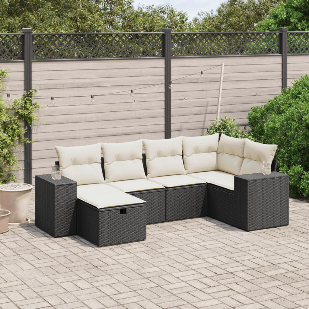 Gartensofa mit Kissen