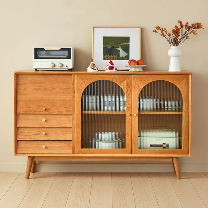 Simple multi-functional storage sideboard, 37.41" H x 62.99" W x 15.74" D