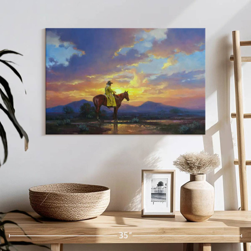 Lelar Sun Burn, 16" H x 24" W