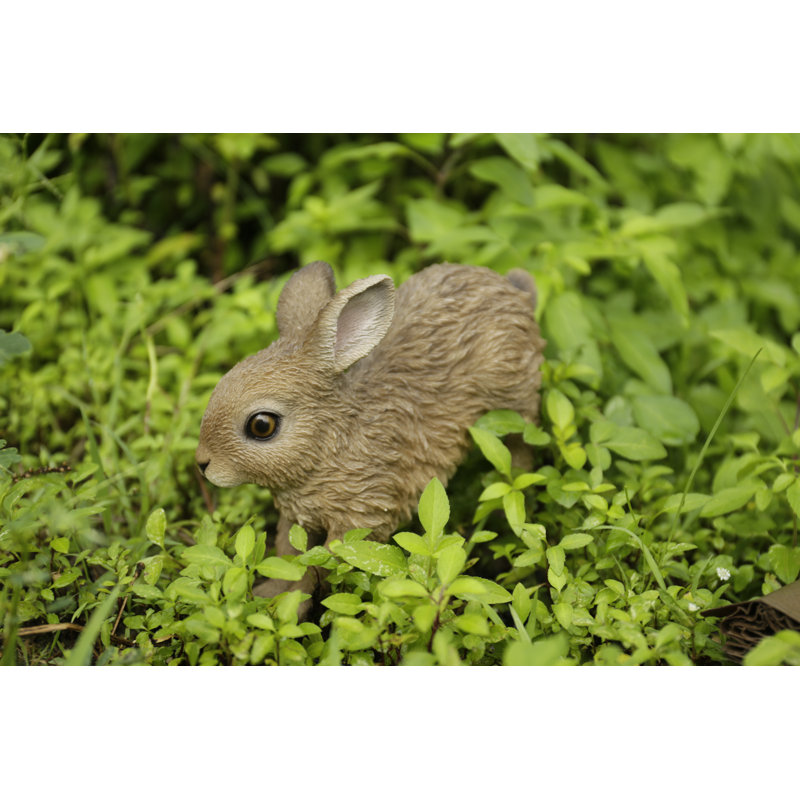 Hare Cub Running Statue