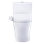 TOTO® WASHLET+®  Aquia IV Two-Piece Elongated Dual Flush 1.28 and 0.9 GPF Toilet and WASHLET S2 Bidet Seat, Cotton White - MW4463346CEMGN#01