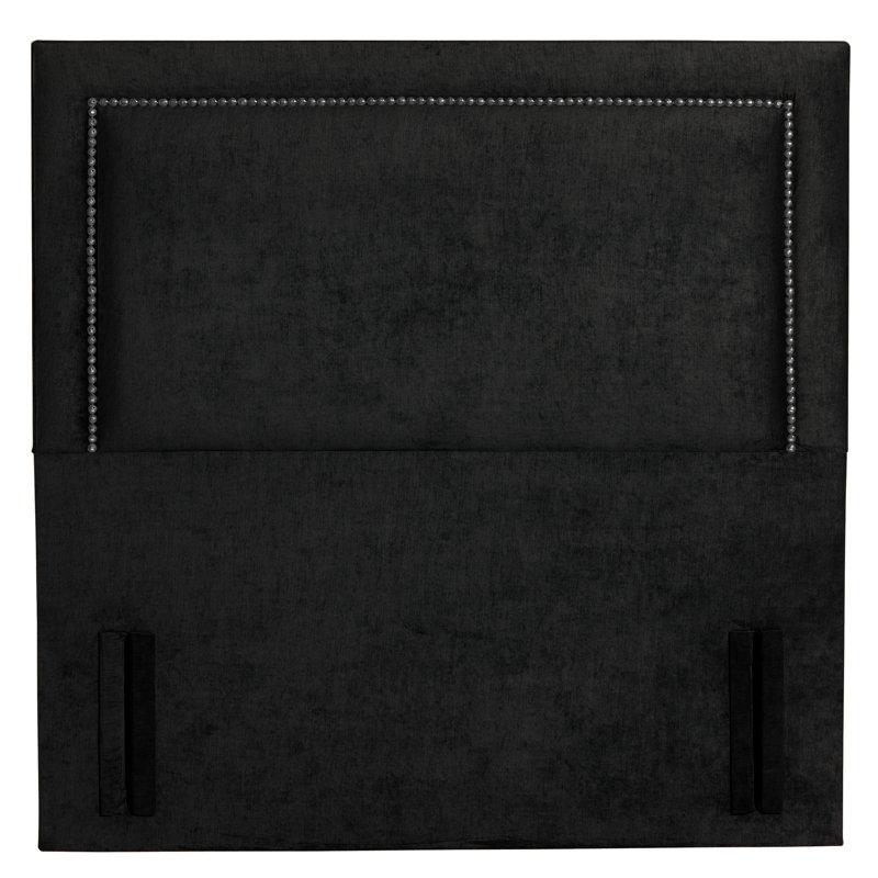 Cherene Upholstered Headboard, Black, Single (3')