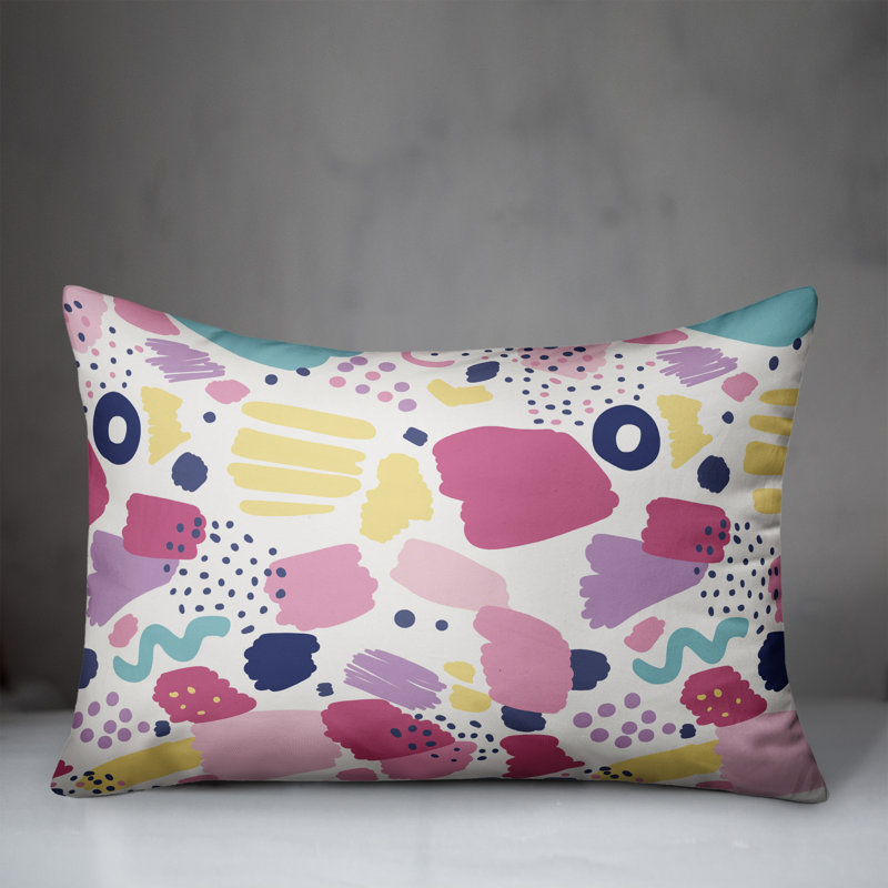 Abstract Throw Pillow