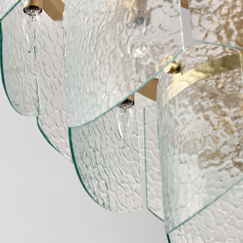 Iron 16-Light Chandelier