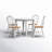 Framlingham Drop Leaf Solid Wood Dining Set-81912664-81912669-81912671