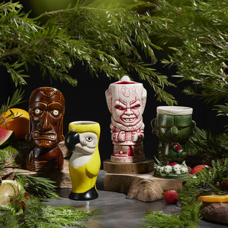 Tasses en céramique Hawaiian Luau Tiki