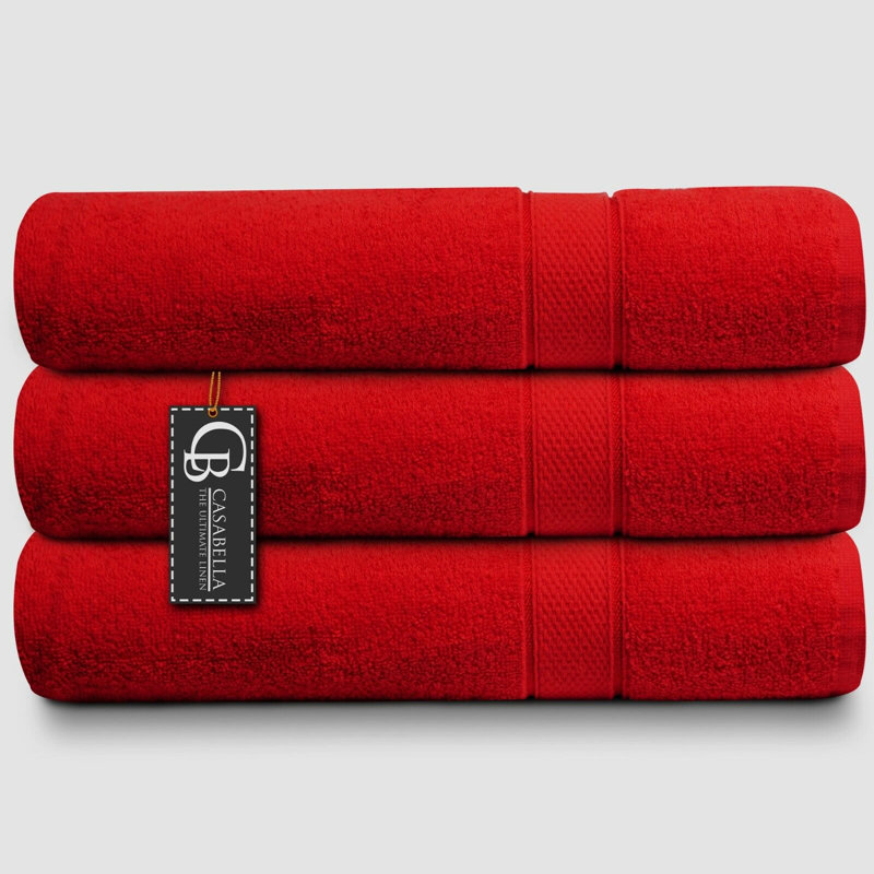 Fiorindo Jumbo Bath Sheet, Red
