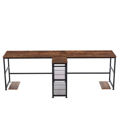 Metal Base Writing Desk
