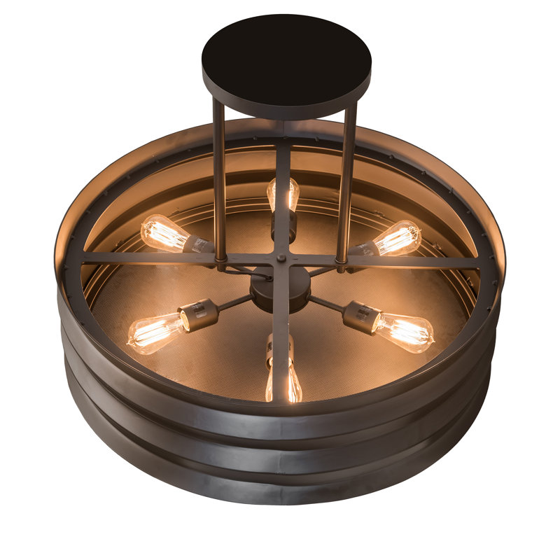 Burrel 6 - Light Chandelier