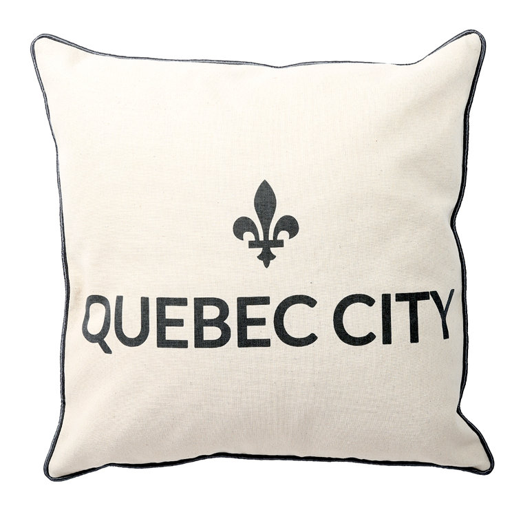 Coussin O Canada, Polyester/ Bourre en polyester