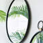 Miroir rond en fer