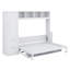 Lit escamotable Murphy avec placard et tiroirs-2037431016