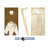 2' x 4' Bear Solid Wood Cornhole Set with Bags-16509067-16443620