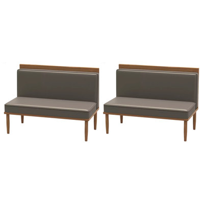 Banc de bar en similicuir restaurant Cafe