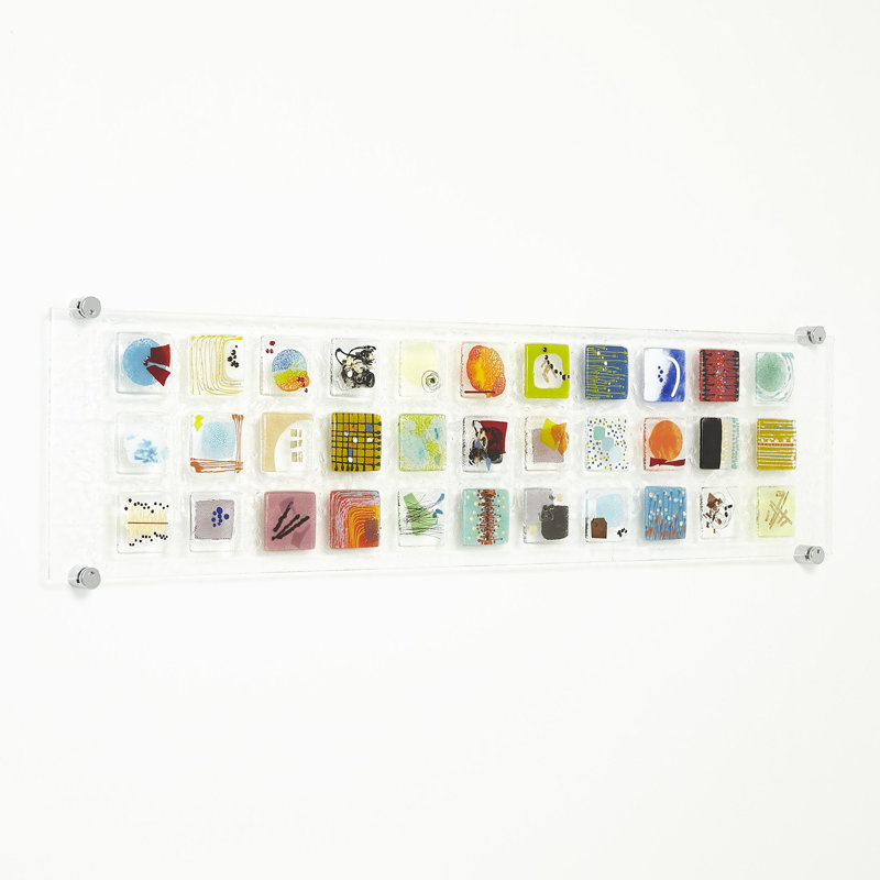 Fused Glass Art Panel 1