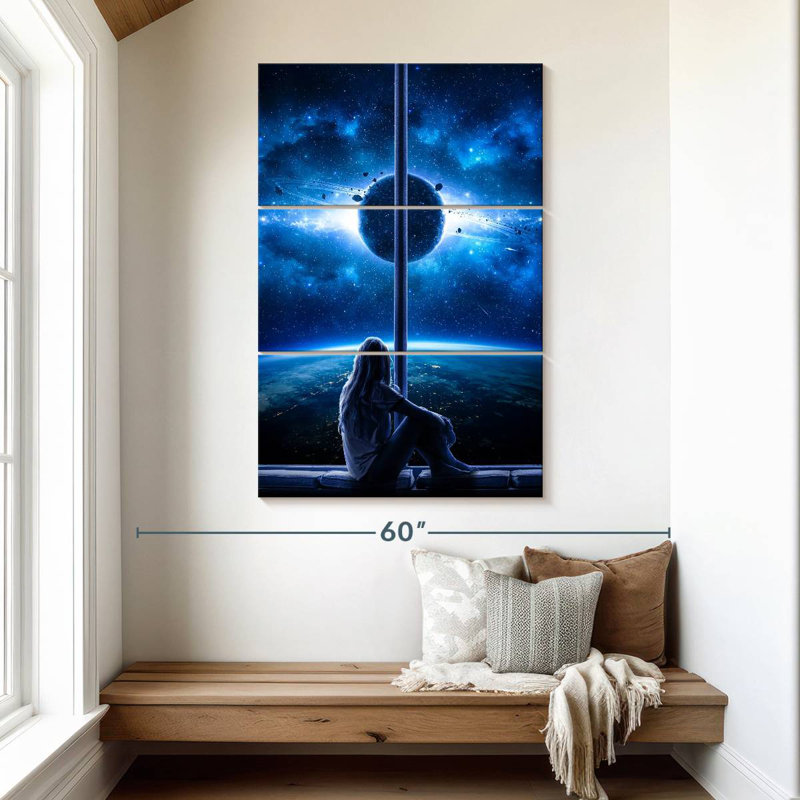 Kelan Moon Woman, 50" H x 32" W