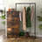 6-drawer Dresser 55"w Cloth Rack Combination With Charge Station 