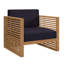Ensemble de patio d'extérieur en bois de teck 3 pièces -603471161