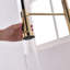 Robinet de cuisine rétractable à poignée simple avec accessoires-86831754