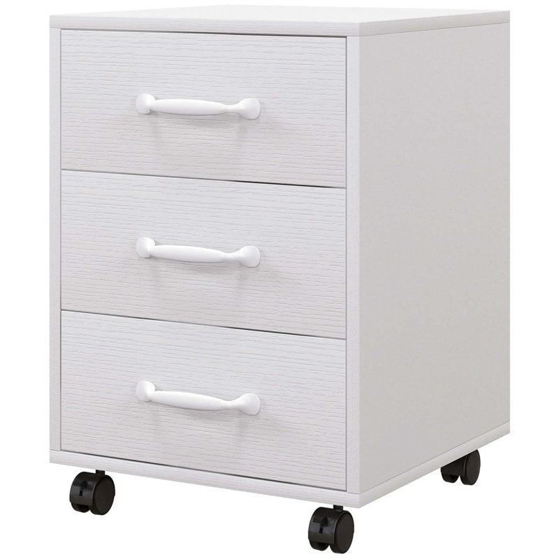 Danby 40cm Wide 3 -Drawer File Cabinet, White